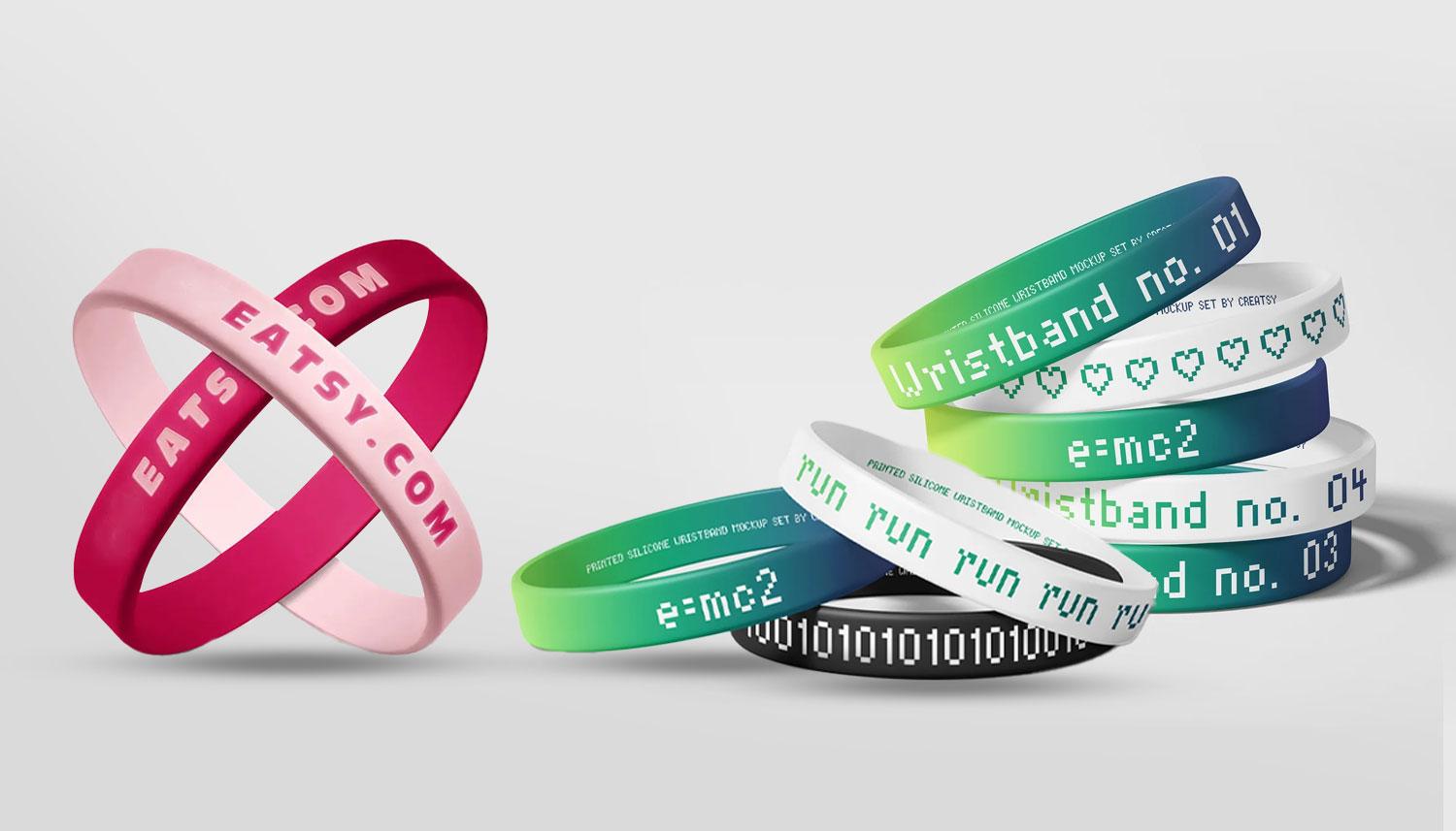 Customised Silicone Wristbands Bulk Qatar